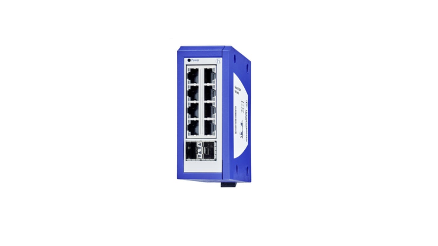 Switch Ethernet Hirschmann, 8 puertos, 8 RJ45
