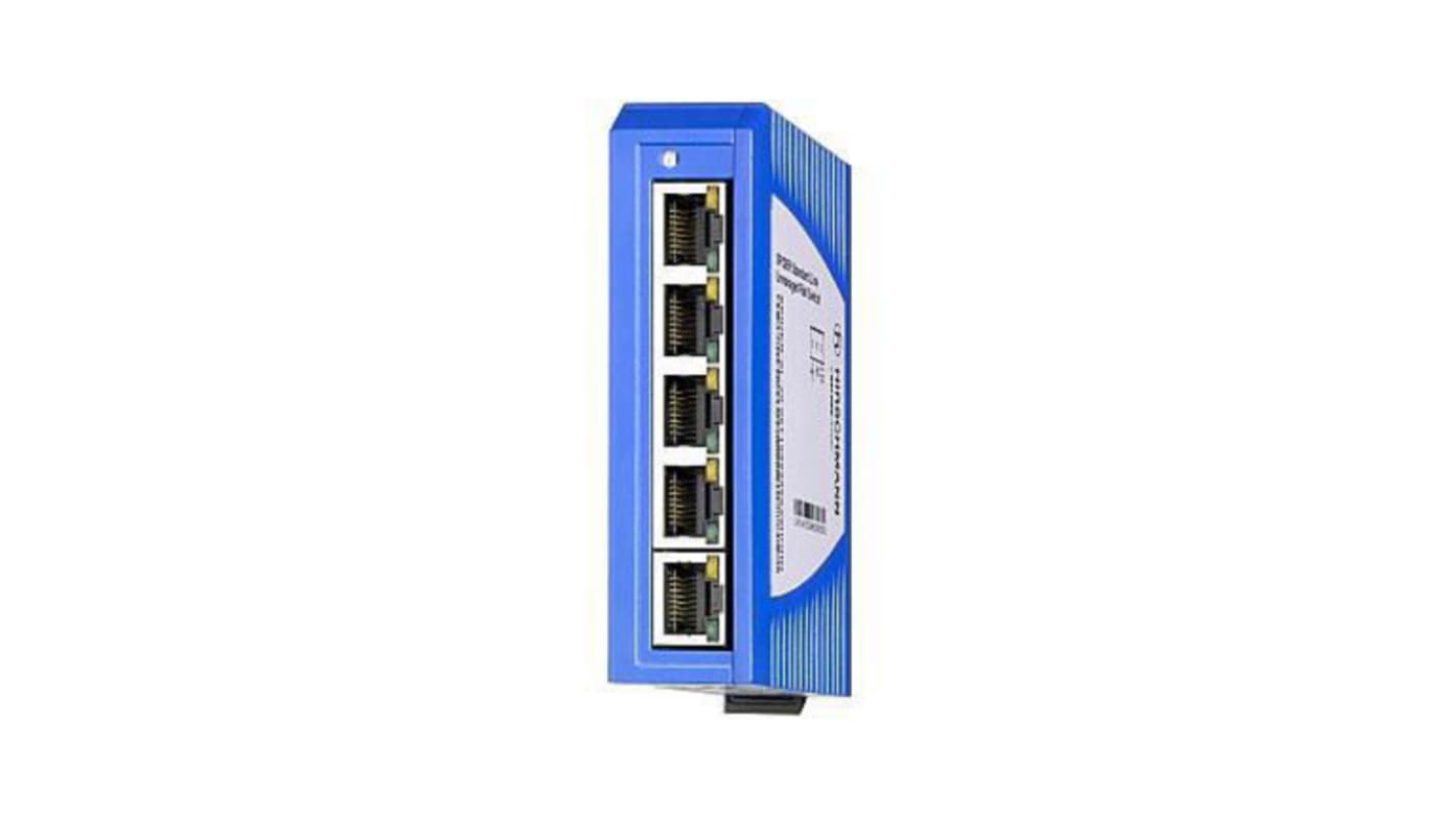 Hirschmann 5口非管理型以太网交换机, 5个RJ45口, SPIDER系列