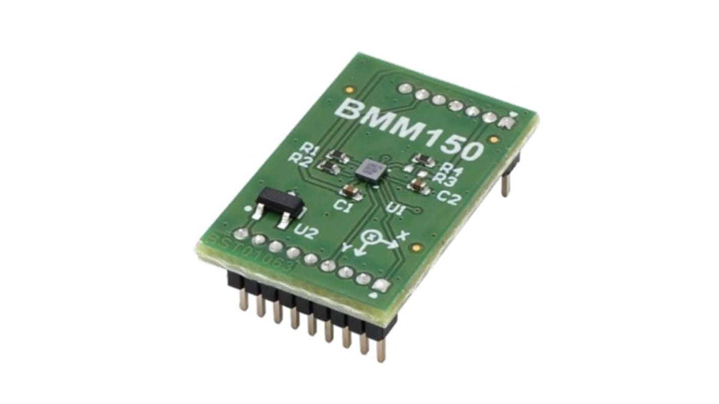 Bosch Sensortec Shuttle Board 3.0 BMM150 换向板, 磁力计传感器, BMM150芯片, 用于应用板 3.0