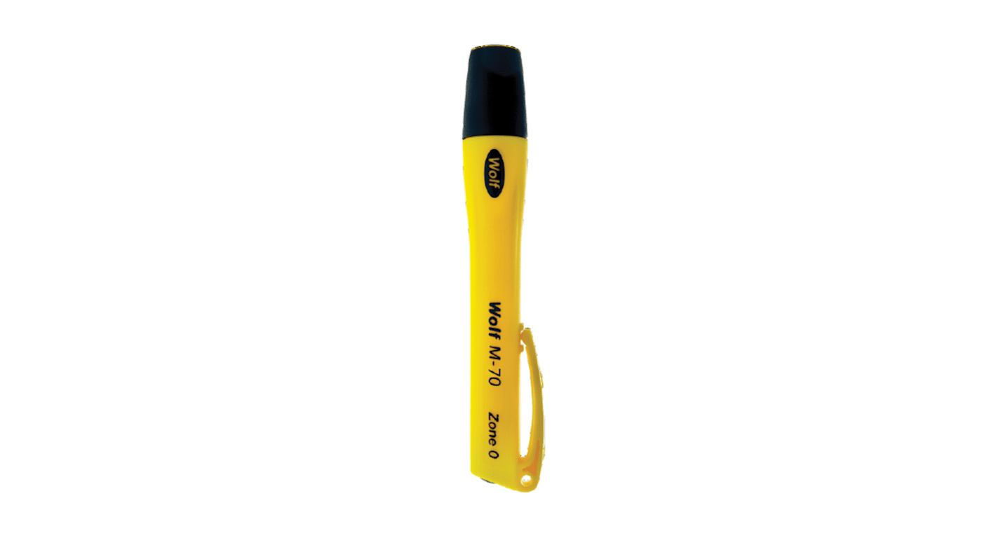 Wolf Safety ATEX, IECEx LED Pocket Torch 107 lm