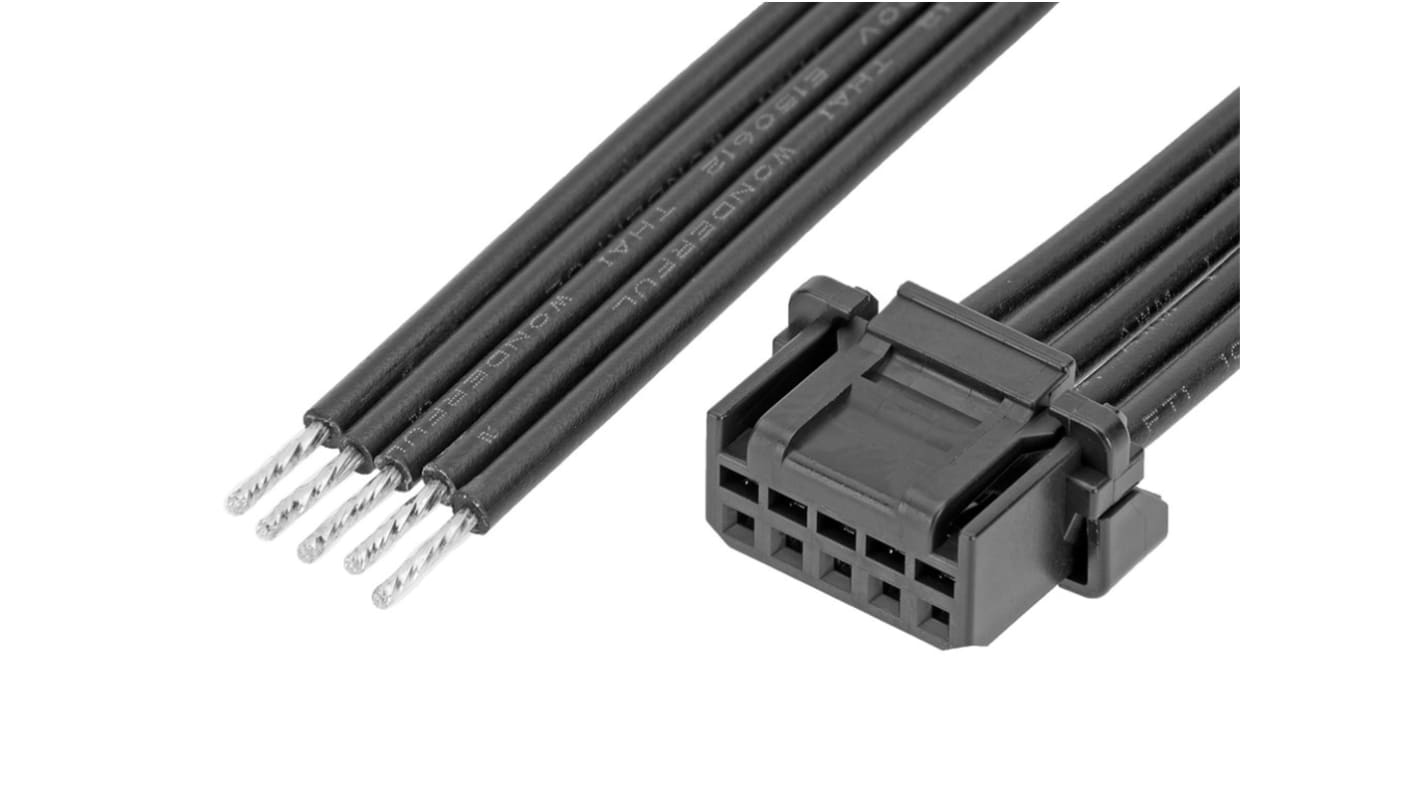 Conjunto de cables Molex Micro-One 219653, Con A: Hembra, 5 vías, paso 2mm