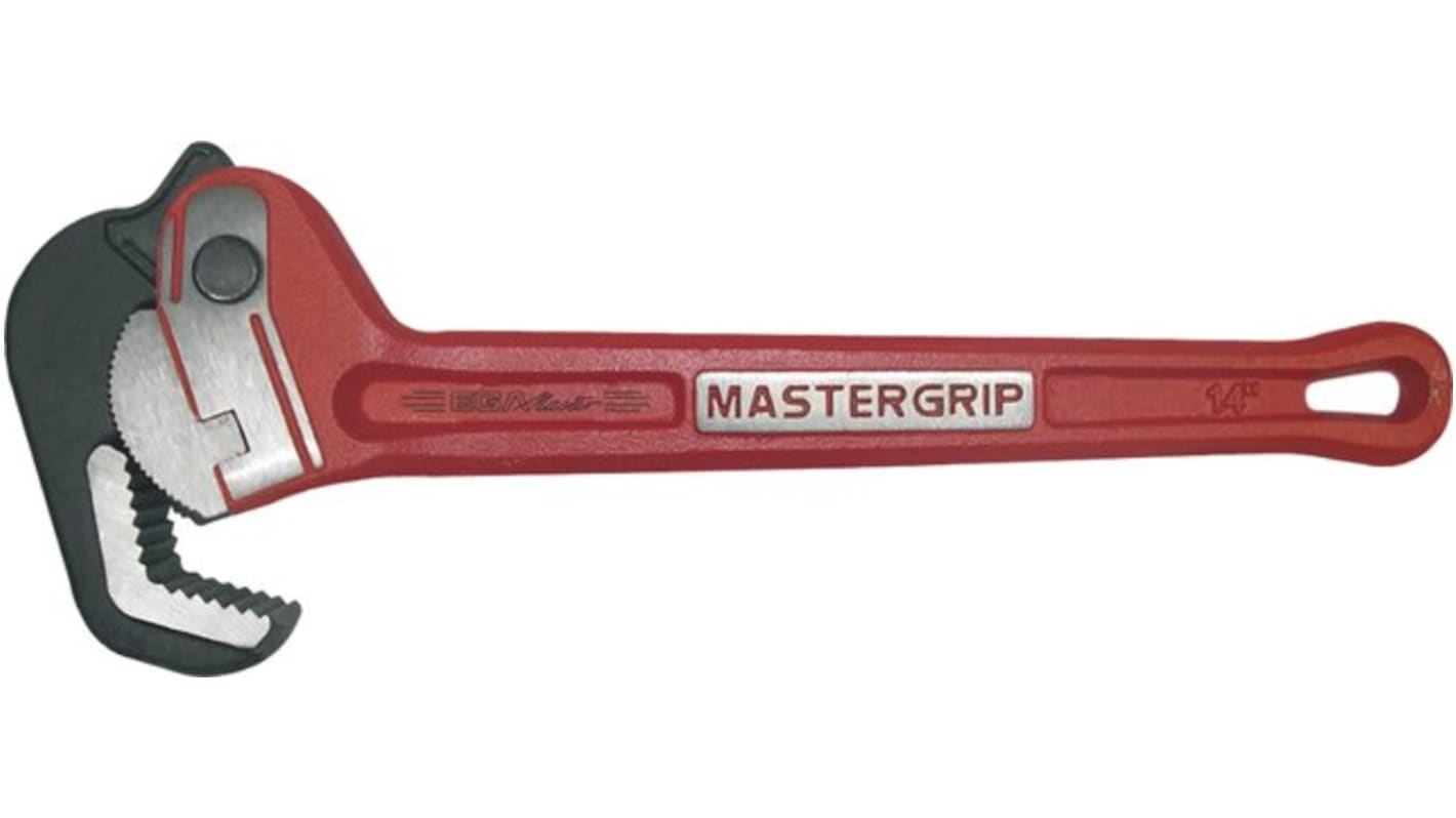 Ega-Master Adjustable Spanner, 25.4 mm Overall, 10in Jaw Capacity, Ergonomic Handle