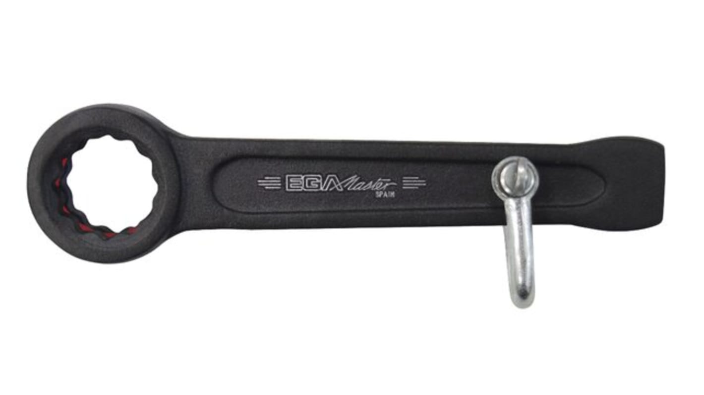 Ega-Master Strap Wrench, 175 mm Overall, 27mm Jaw Capacity, Metal Handle