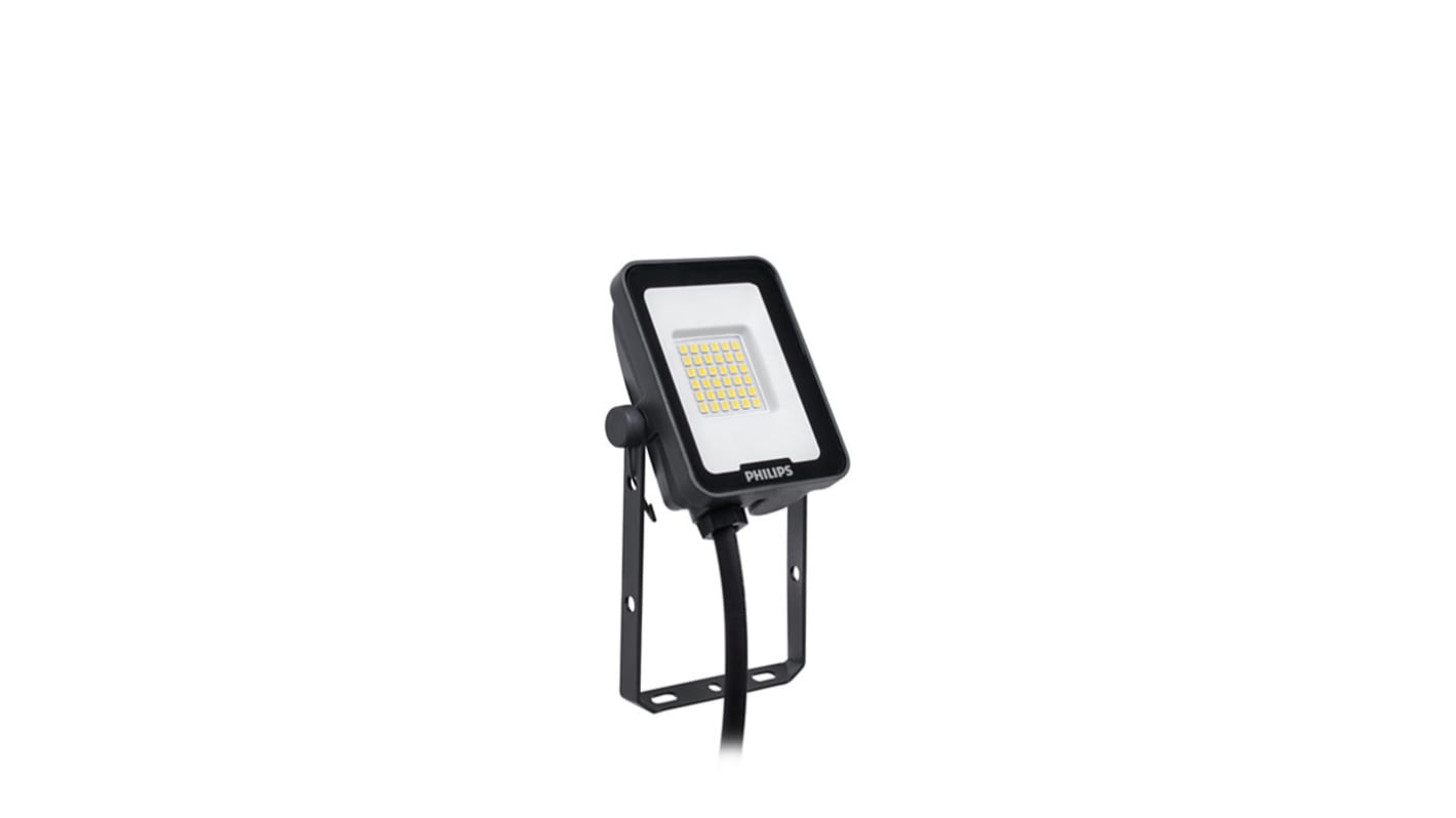 Philips Lighting BVP164 Floodlight, 1 LED, 10 W, 1100 lm, IP65, 220 → 240 V