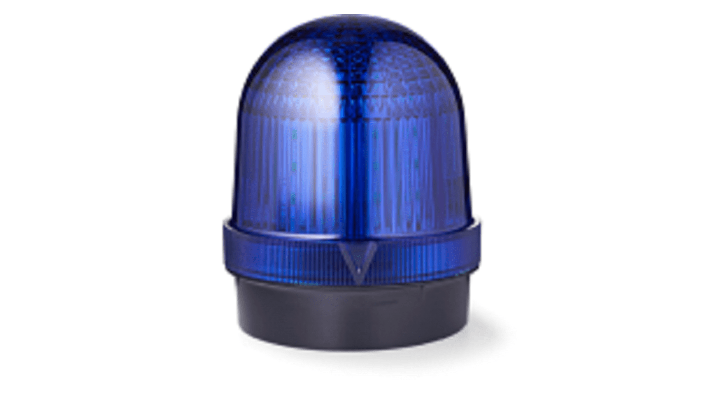 AUER Signal TDF, LED Multi-Stroboskop LED-Signalleuchte Blau, 230–240 V-AC, Ø 75mm