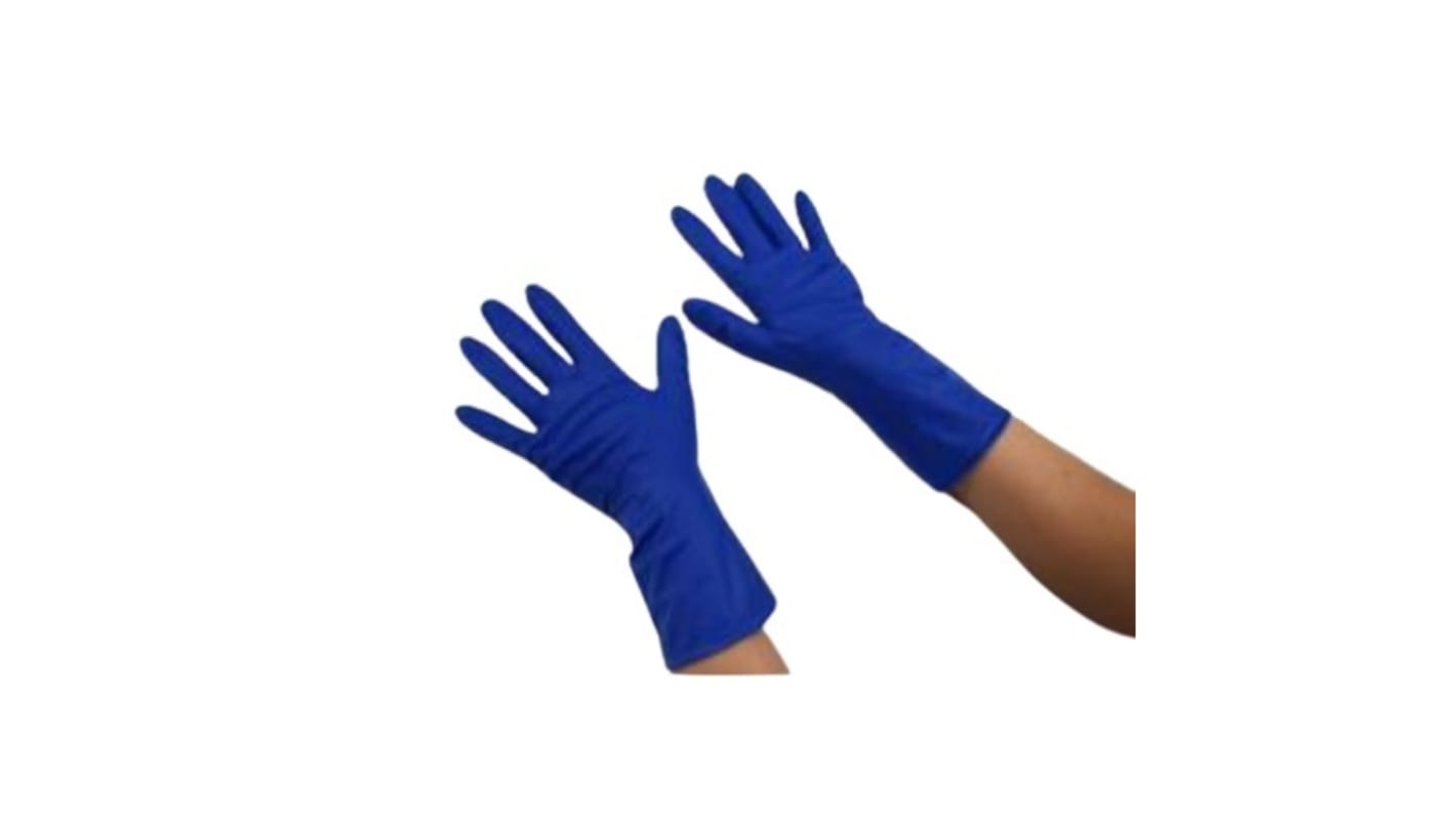 RS PRO Blue Nitrile General Purpose Gloves, Size 11, XXL