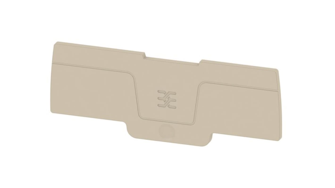 Weidmuller, ASEP 4C 2.5 End Plate for use with  for use with Terminal Blocks