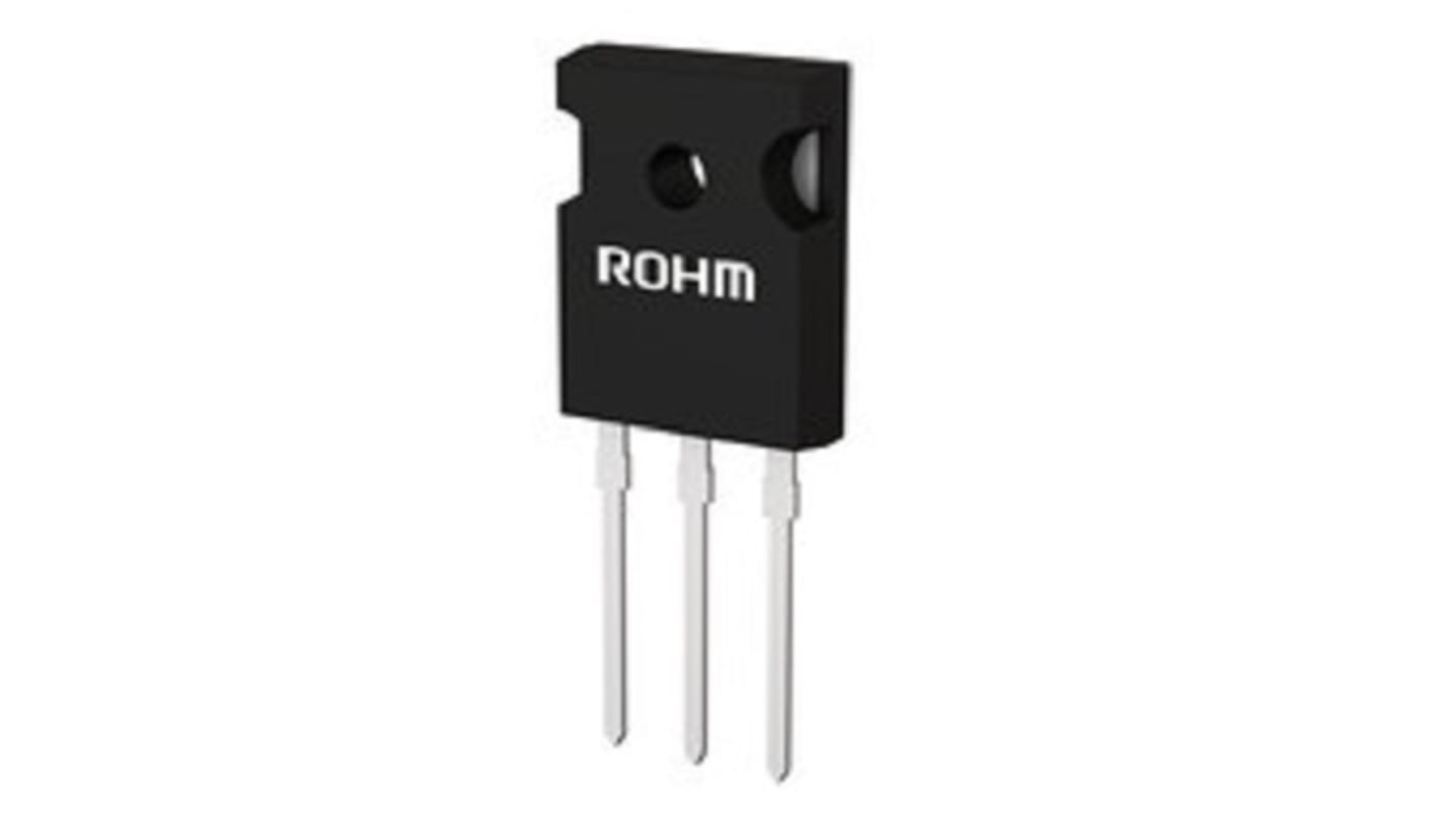ROHM N沟道MOS管, Vds=1200 V, 43 A, TO-247N, 通孔安装