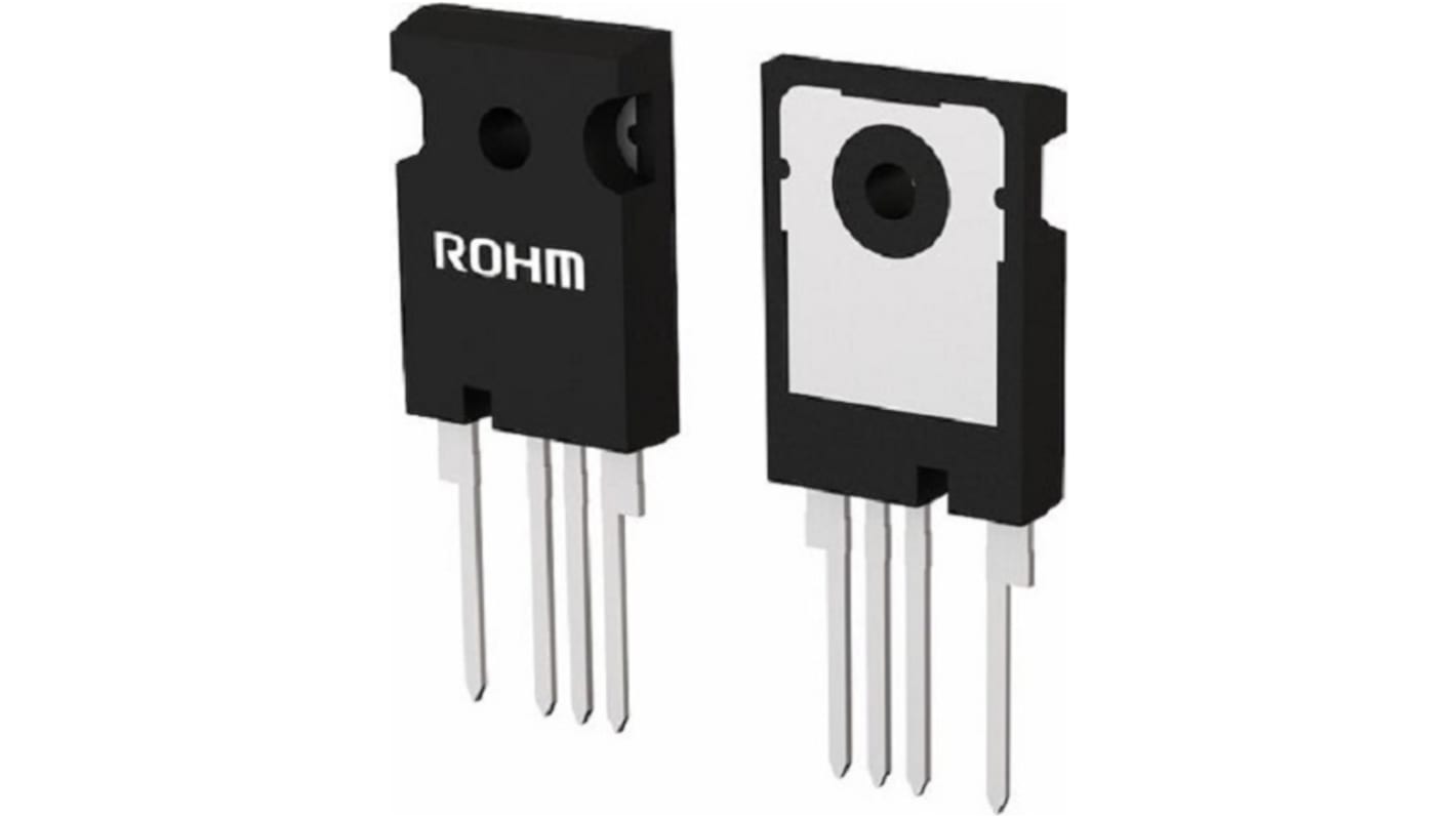 N-Channel MOSFET, 34 A, 750 V Tube ROHM SCT4045DRC15