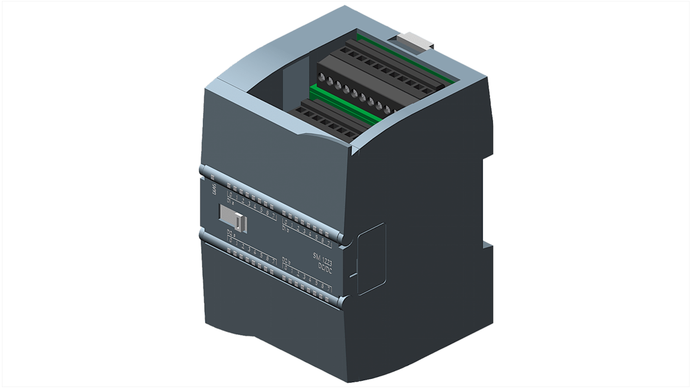Siemens SIPLUS S7-1200 Series PLC I/O Module for Use with SIPLUS S7-1200, DI Input