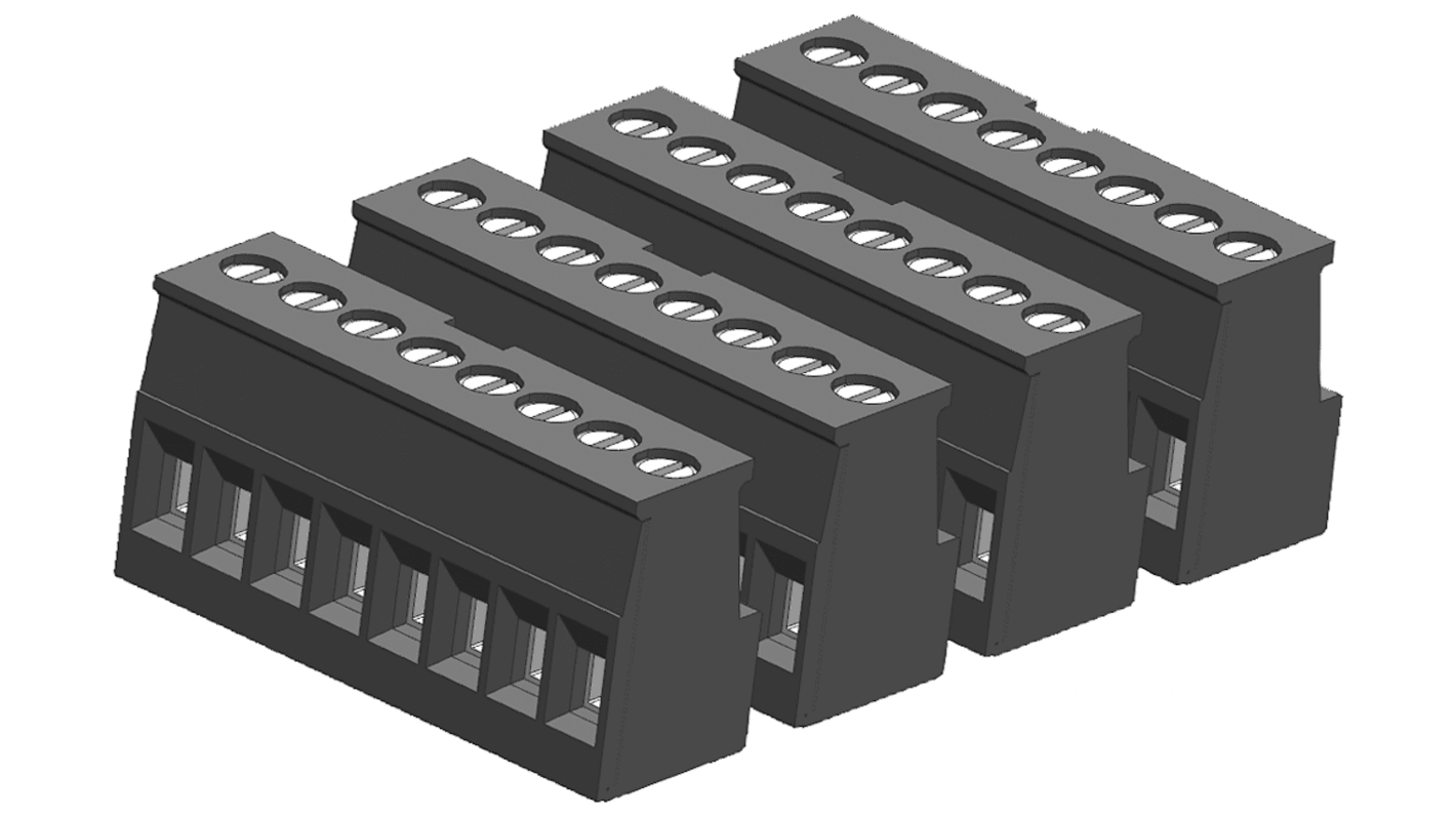Siemens PCB Terminal Block, 8-Contact, Surface Mount, 1-Row