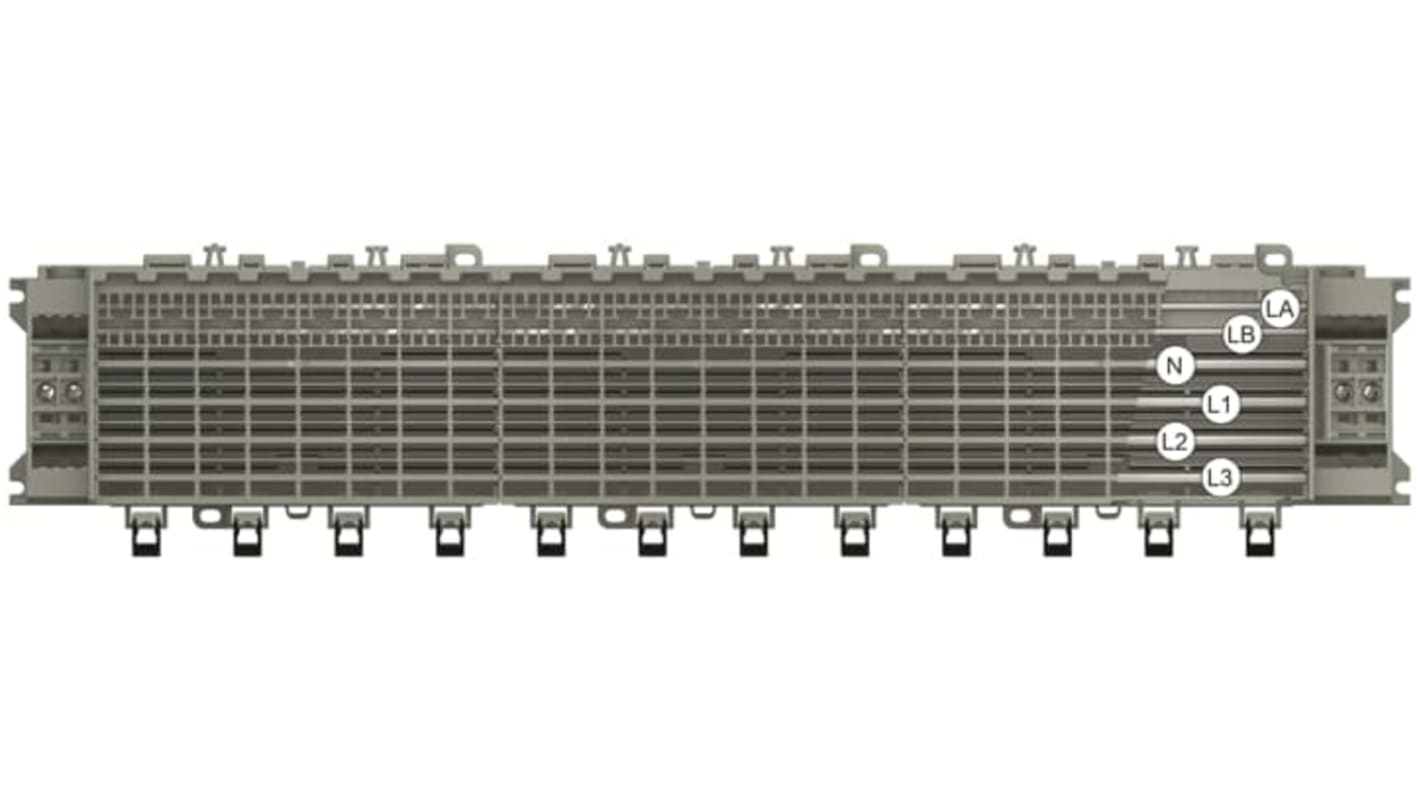 Base de conector hembra ABB serie SMISSLINE, para usar con SMISSLINE TP