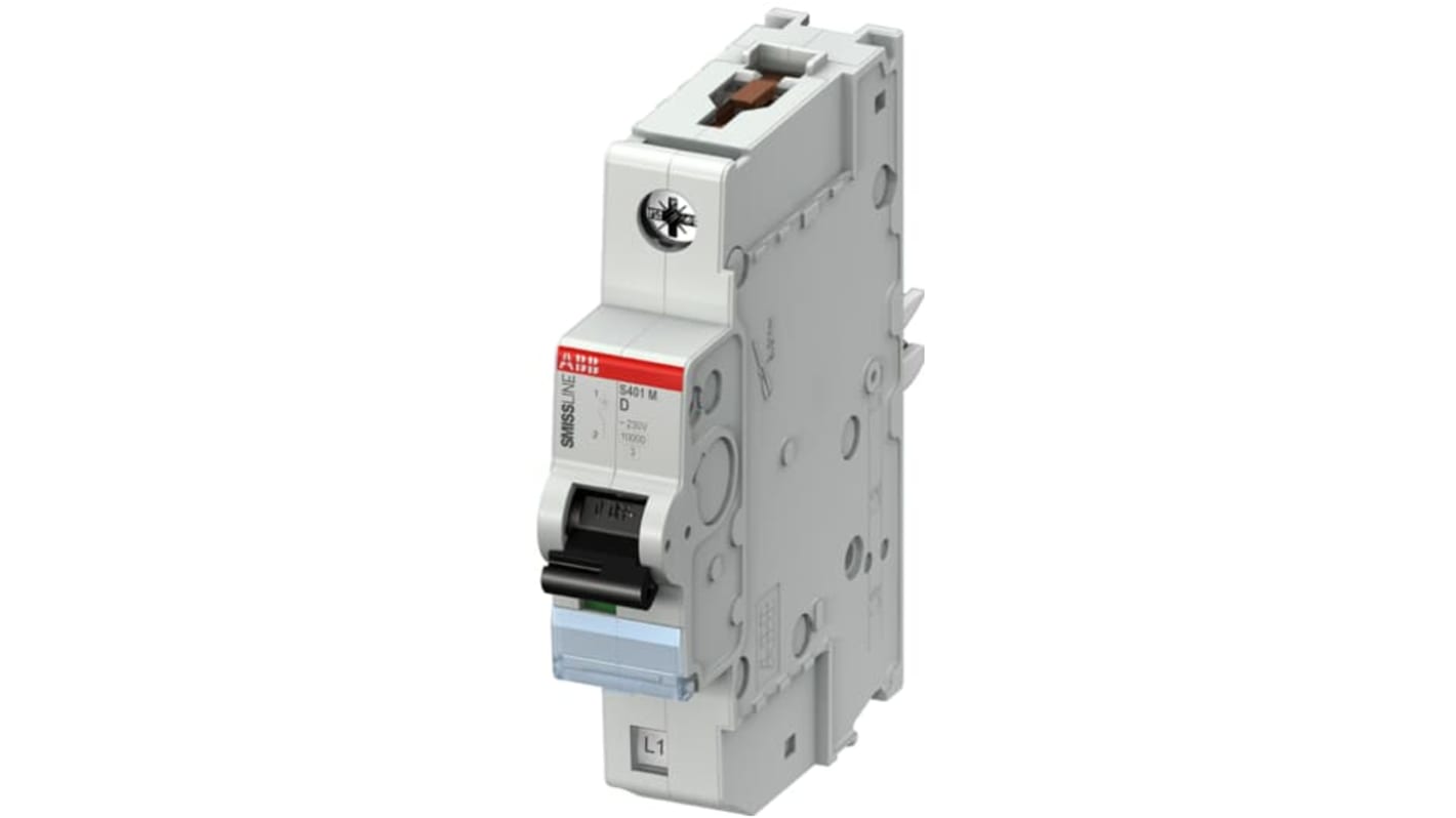 ABB SMISSLINE TP MCB, 1P, 50A Curve D, 230V AC