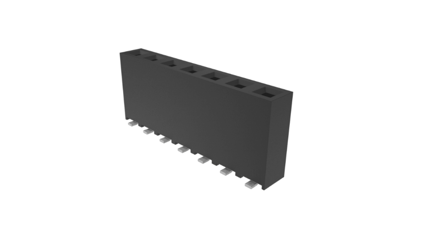 Gniazdo PCB 7 -pinowe raster: 2.54mm Paska gniazdowa SMD