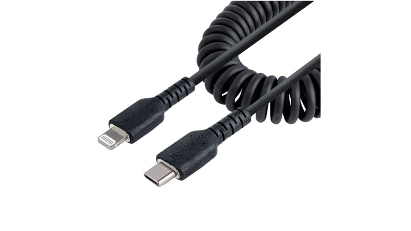 StarTech.com USB 2.0, Male USB C to Male Lightning, 480Mbps, 1m