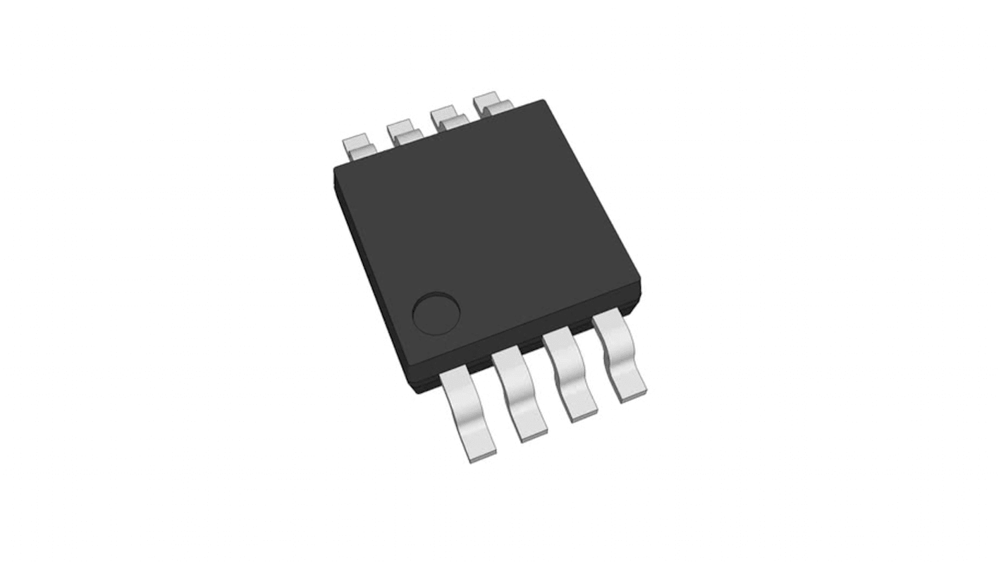 Pamięć szeregowa EEPROM Montaż powierzchniowy, otwór 64kbit 8-pinowy MSOP 8K x 8 bitów