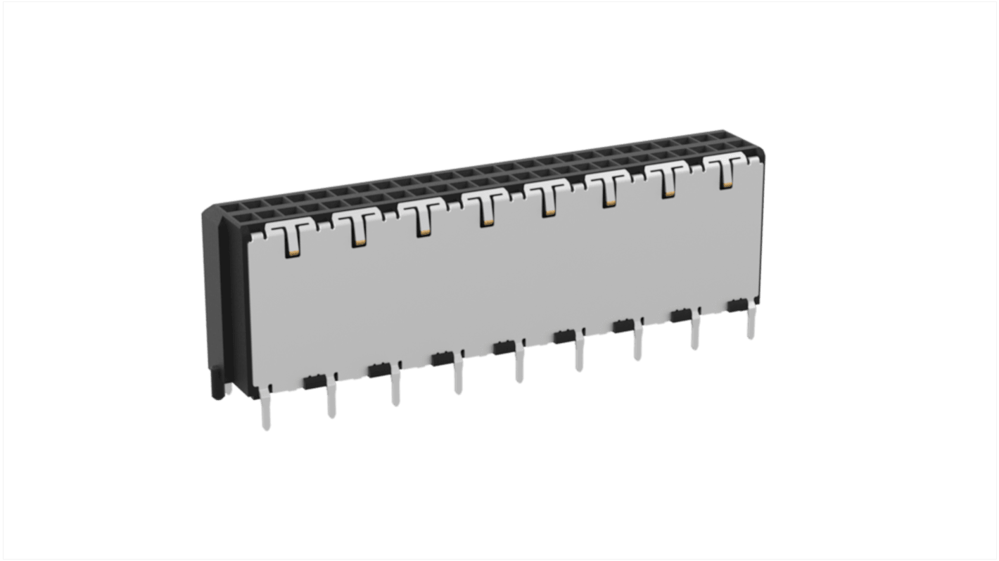Złącze PCB 50 -pinowe 2 -rzędowe raster: 1mm Złącze PCB pionowe żeńskie SMD
