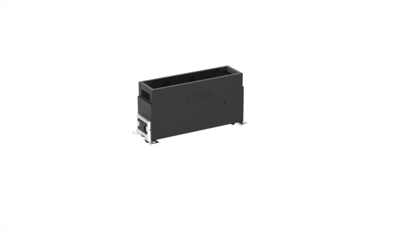 ERNI MaxiBridge Series Surface Mount PCB Header, 5 Contact(s), 2.54mm Pitch, 1 Row(s)