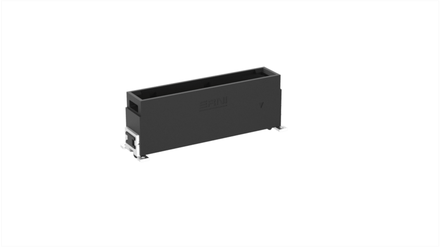 ERNI MaxiBridge Series Surface Mount PCB Header, 8 Contact(s), 2.54mm Pitch, 1 Row(s)