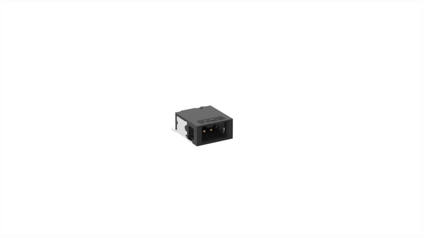 Wtyk PCB 2-pinowe raster: 1.27mm -rzędowe ERNI Montaż powierzchniowy