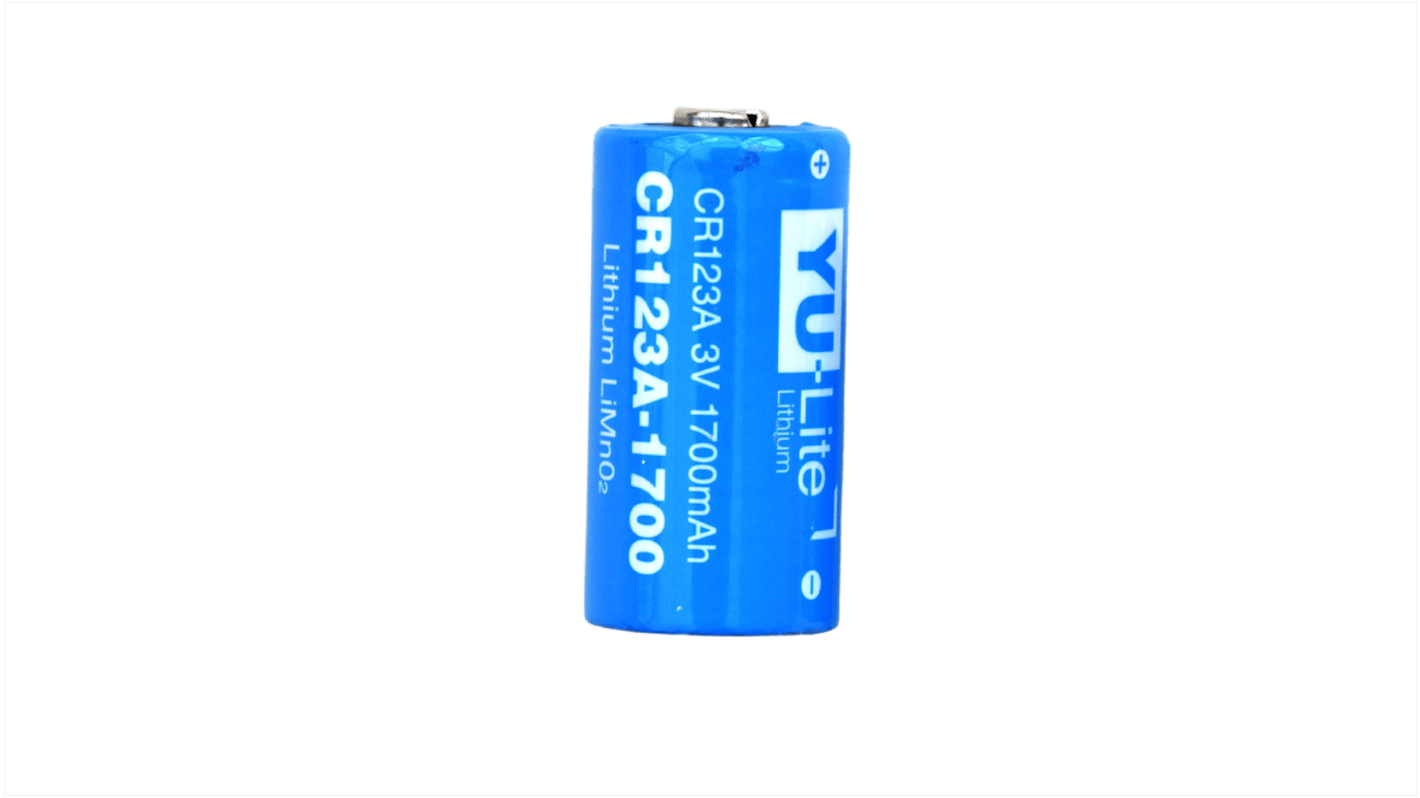 Yuasa Batteri Litium CR123A 3V YU-Lite litium