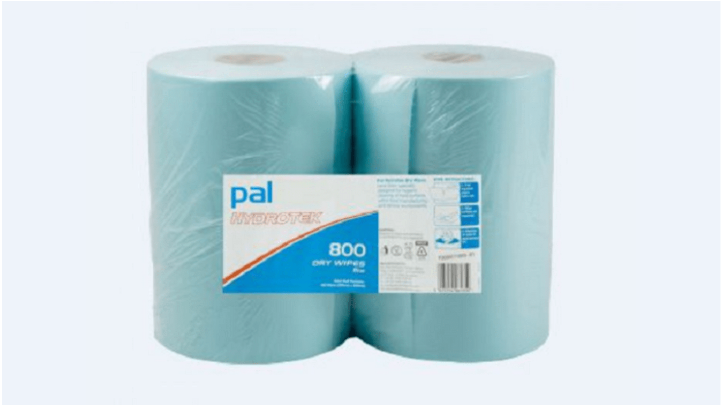 PAL Hydrotek Dry Multi-Purpose Wipes, Roll of 800