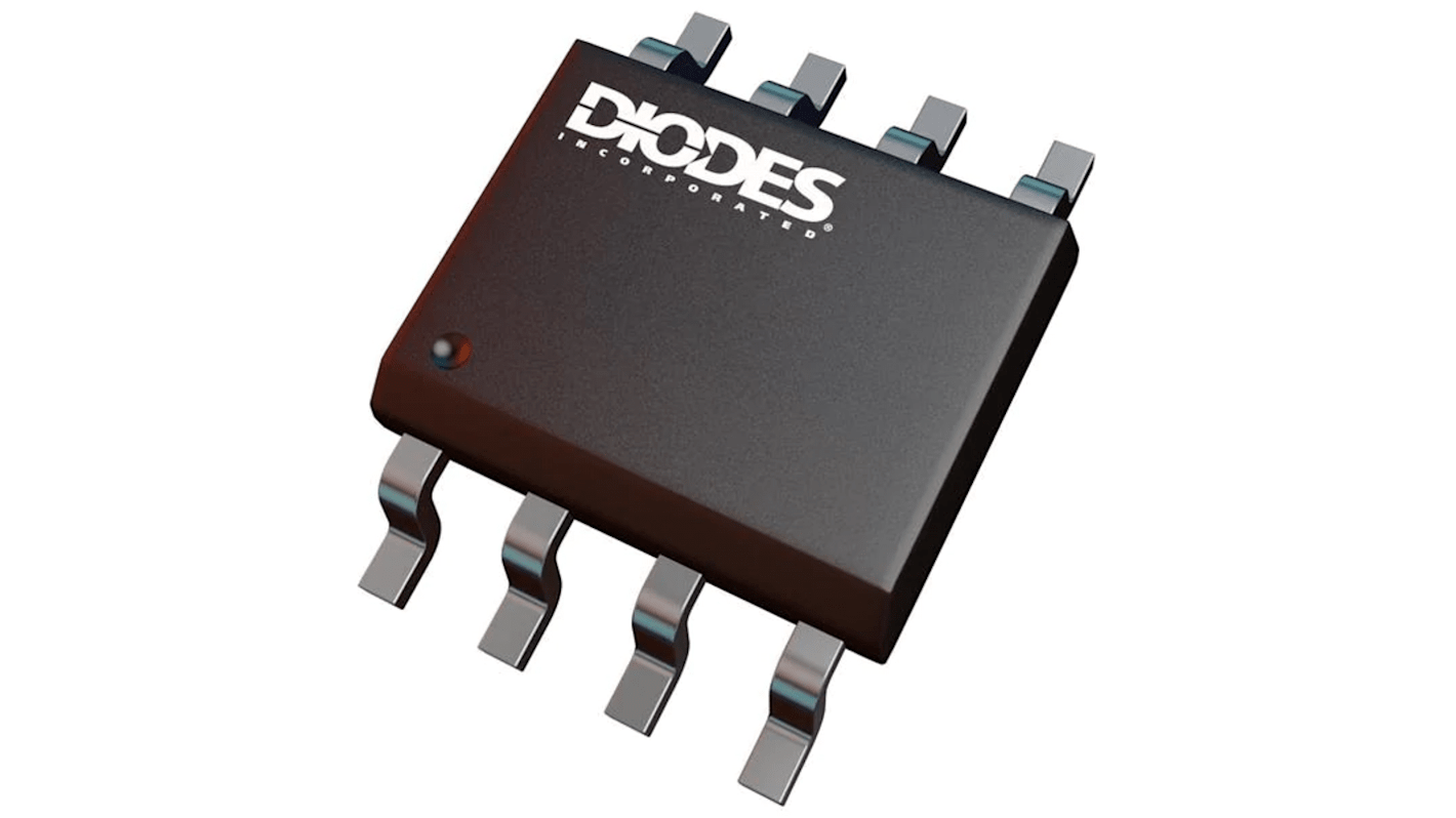 Driver de MOSFET DGD2181S8-13, CMOS, TTL 1,9 A, 2,3 A 10 → 20V, 8 broches, SO8