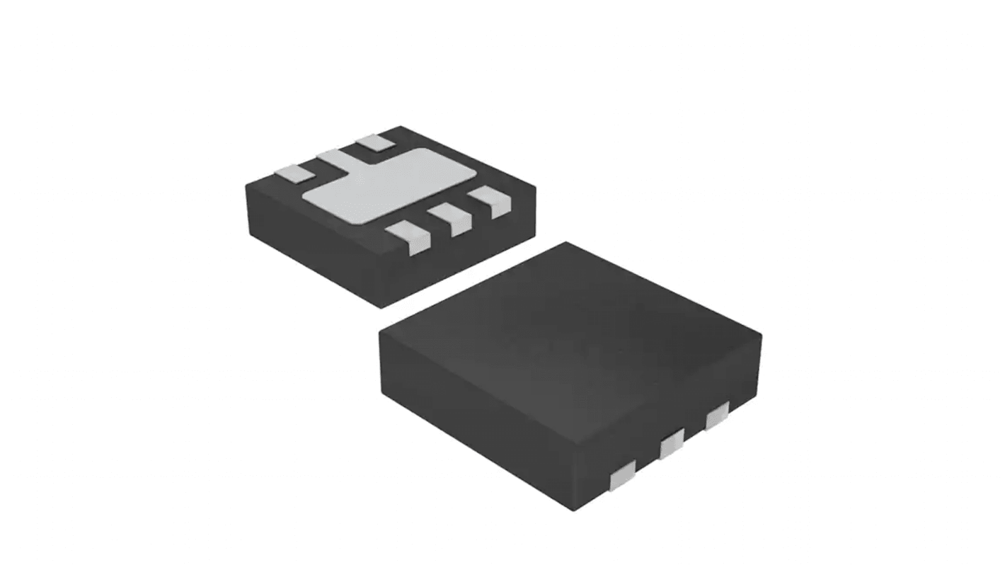 Dual N-Channel MOSFET, 270 mA, 100 V, 6-Pin U-DFN2020 Diodes Inc DMN10H6D2LFDB-7