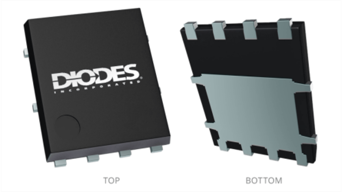 MOSFET DiodesZetex, canale P, 0.014 Ω, 50 A, PowerDI5060-8, Montaggio superficiale