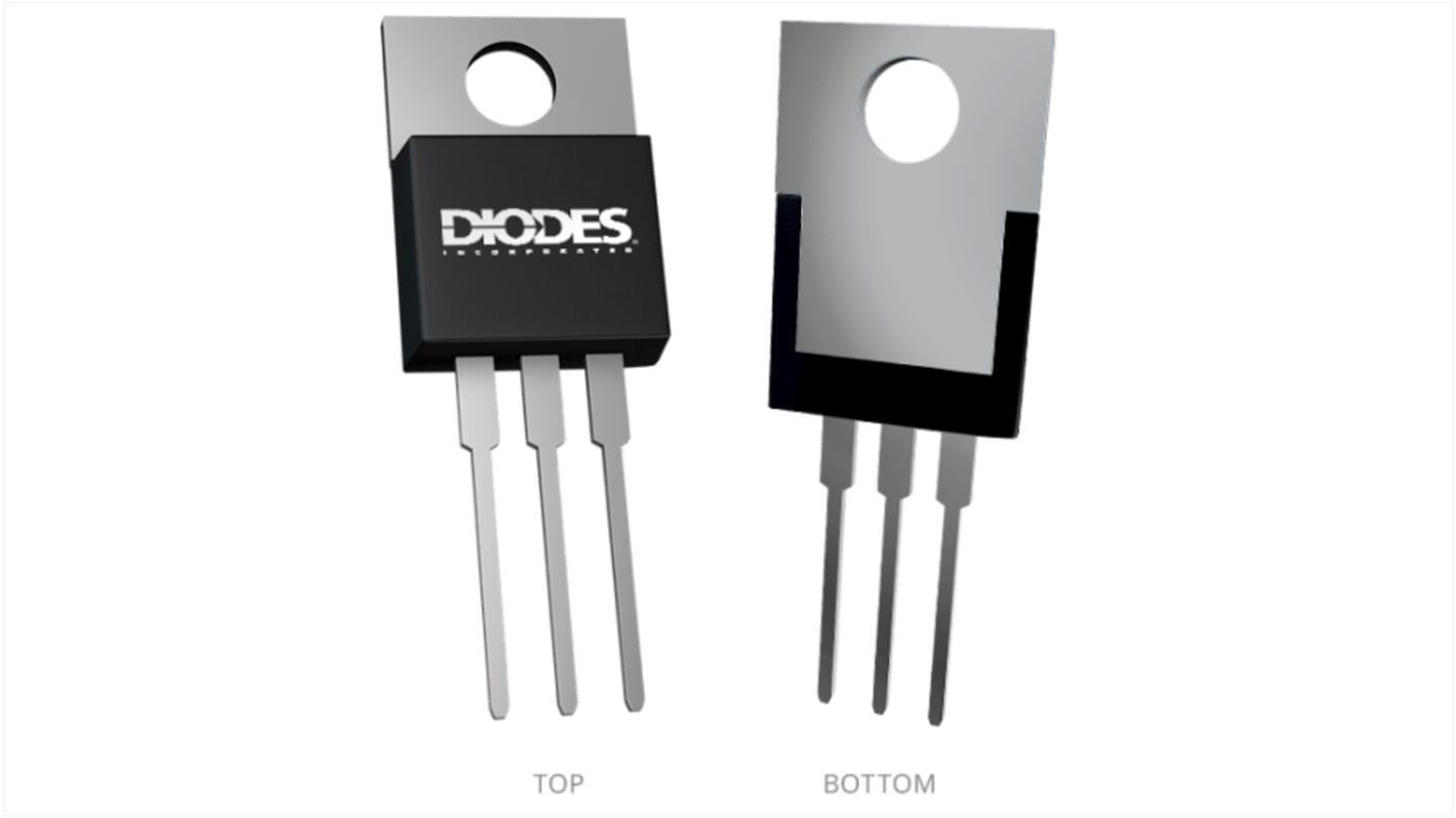 N-Channel MOSFET, 101 A, 100 V, 3-Pin TO-220AB Diodes Inc DMT10H9M9LCT