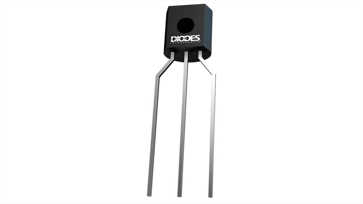 DiodesZetex Hall Effect Switch 4mA Solder, Surface Mount Linear, -40 → 105°C, 3 → 8 V