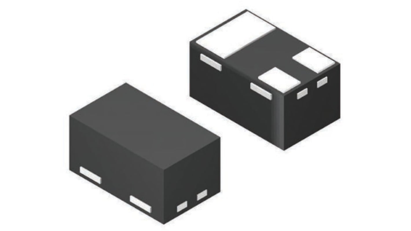 Array diodi TVS DiodesZetex, , SMD, bloccaggio 12V, breakdown 6V, X1-DFN1006-3