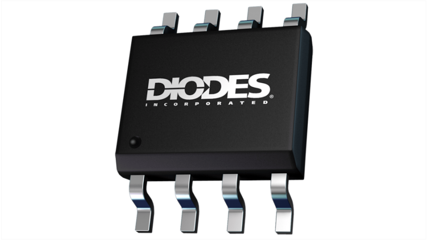 MOSFET DiodesZetex, canale P, 0,015 Ω, 11,4 A, SOIC, Montaggio superficiale