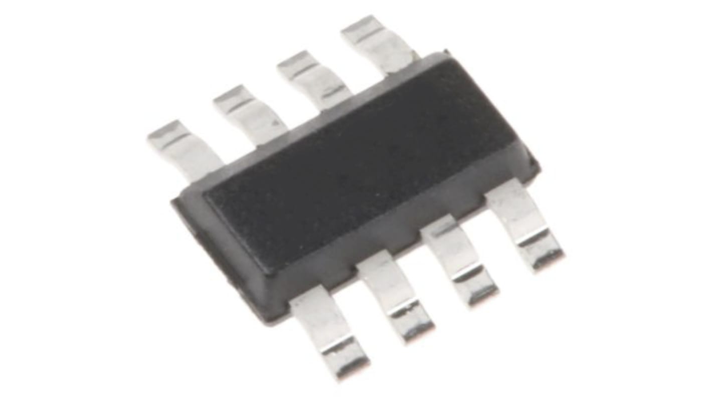 Quad N/P-Channel-Channel MOSFET, 1.1 A, 800 mA, 100 V, 8-Pin SOT-223 Diodes Inc ZXMHC10A07T8TA