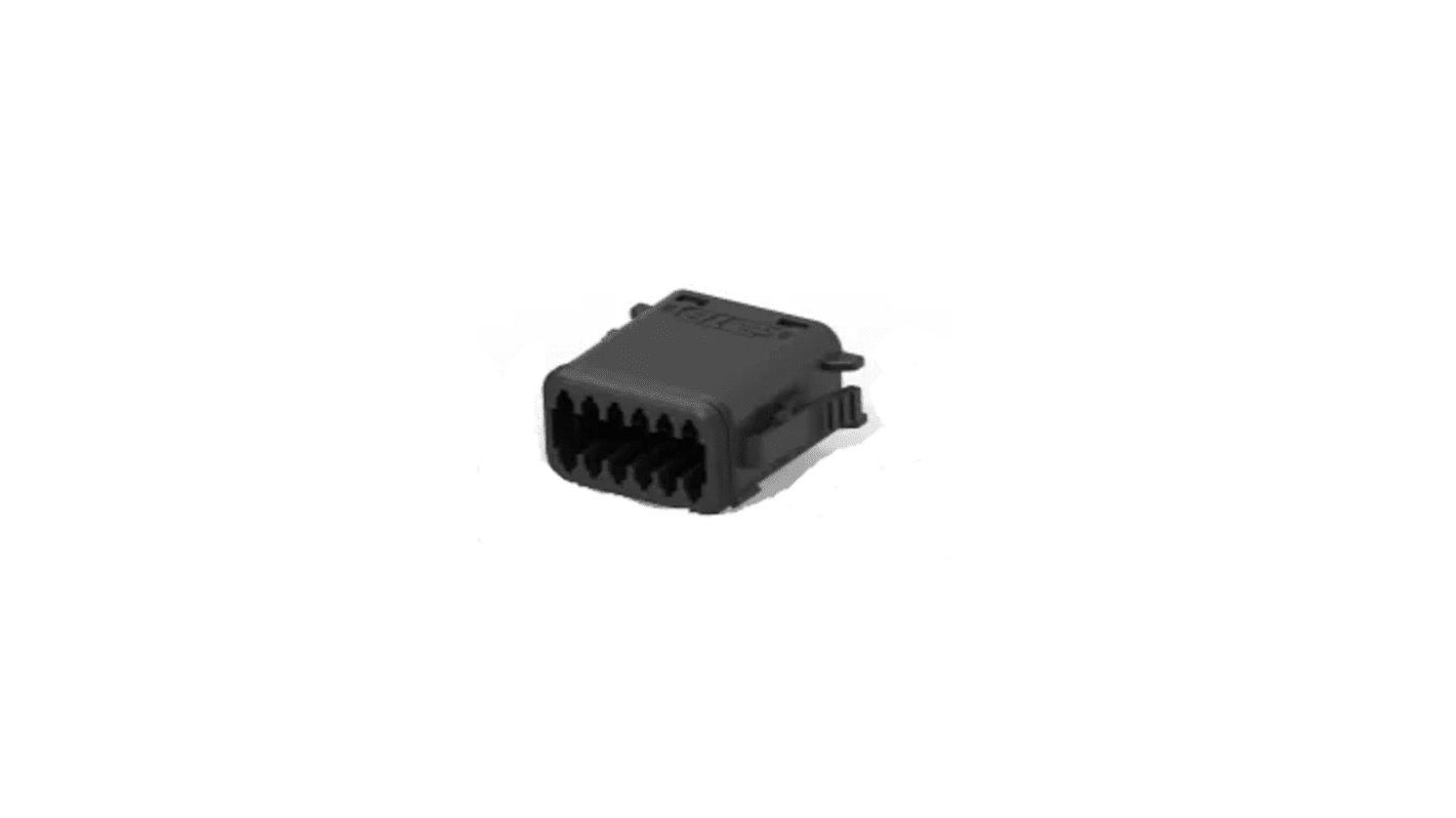 Connettore automotive TE Connectivity, Connettore maschio, 13A, 12 vie, 2 file