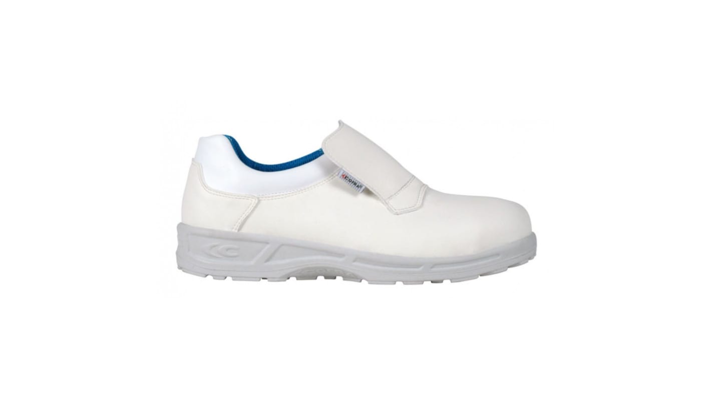 Cofra CADMO Unisex White  Toe Capped Safety Shoes, UK 5