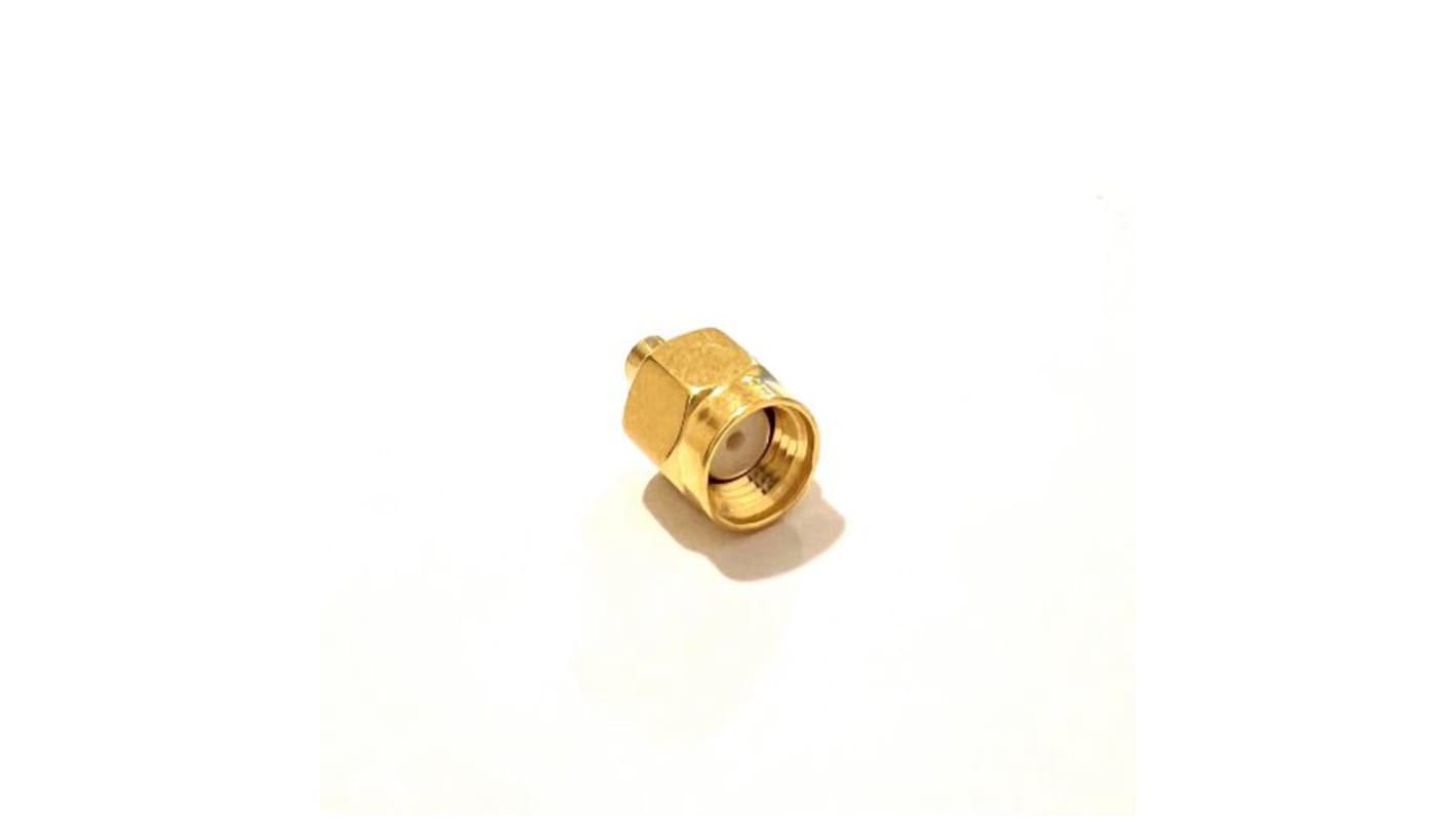 RS PRO, Plug Cable Mount SMA Connector, 50Ω, Solder Termination, Straight Body