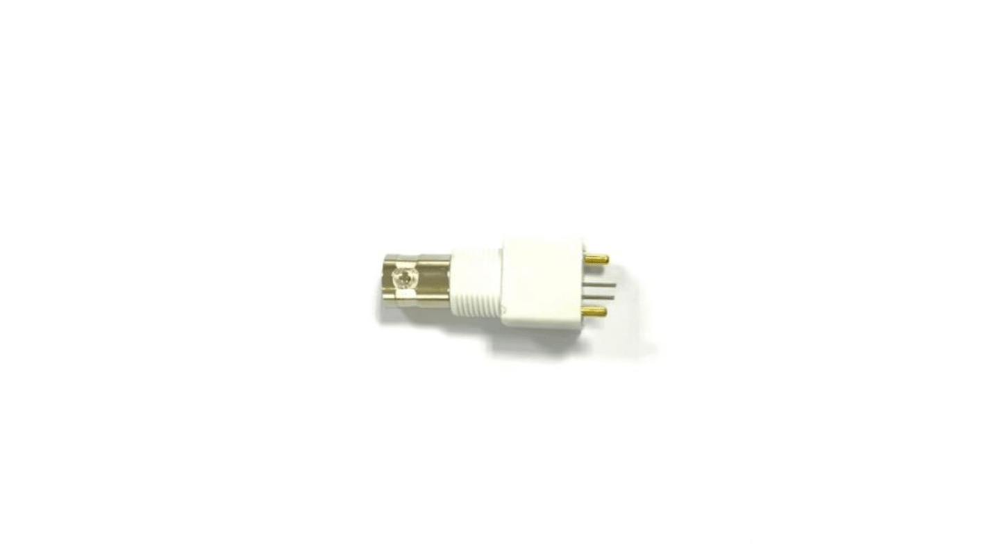 RS PRO, Jack PCB Mount BNC Connector, 75Ω, Solder Termination, Straight Body