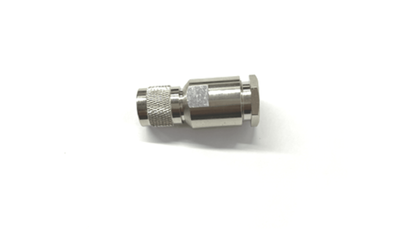RS PRO, Plug Cable Mount TNC Connector, 50Ω, Solder Termination, Straight Body