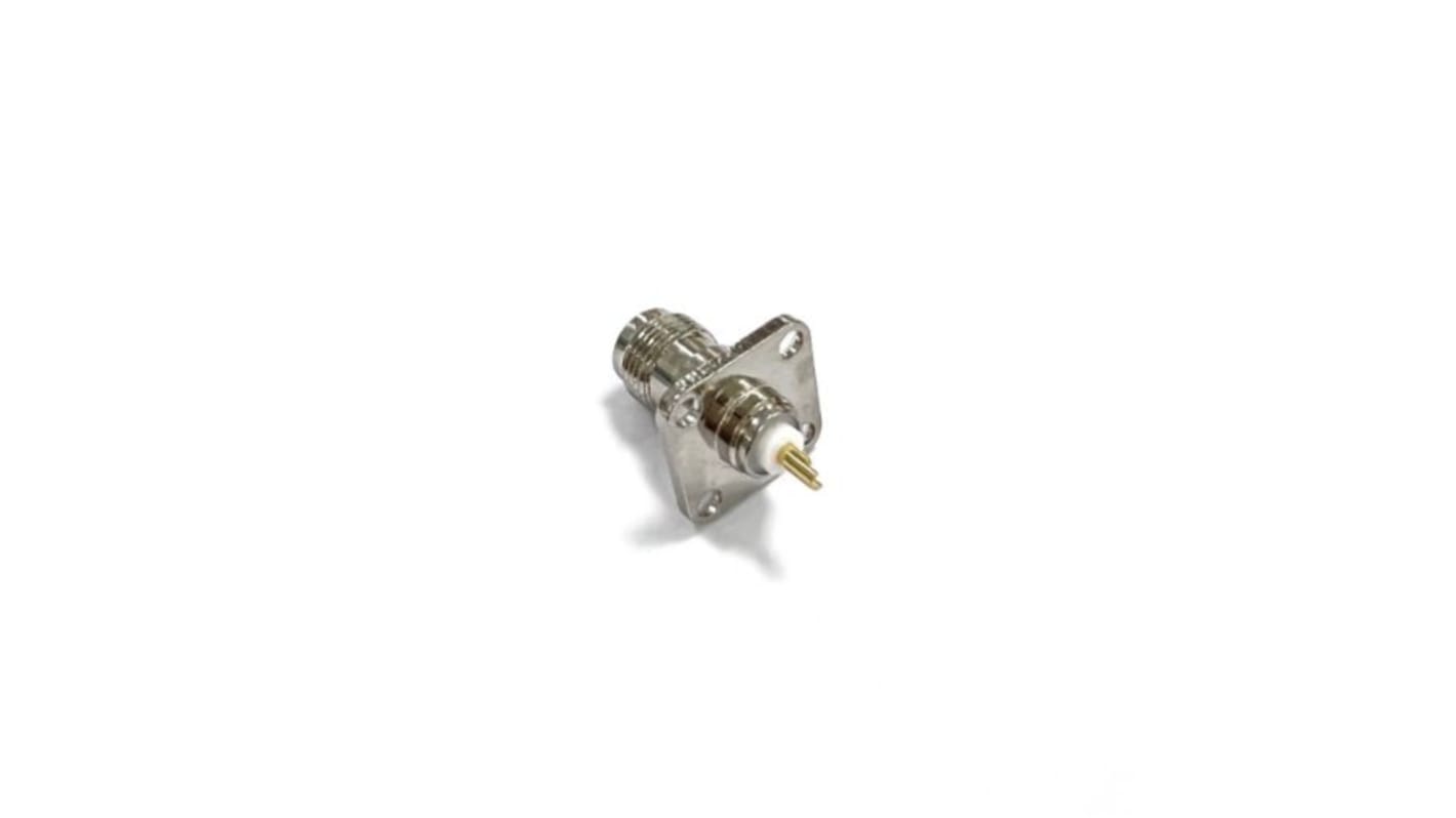 RS PRO Buchse Koaxialsteckverbinder TNC-Steckverbinder, Tafelmontage Löt-Anschluss, für Koaxial-Kabel, 50Ω mit