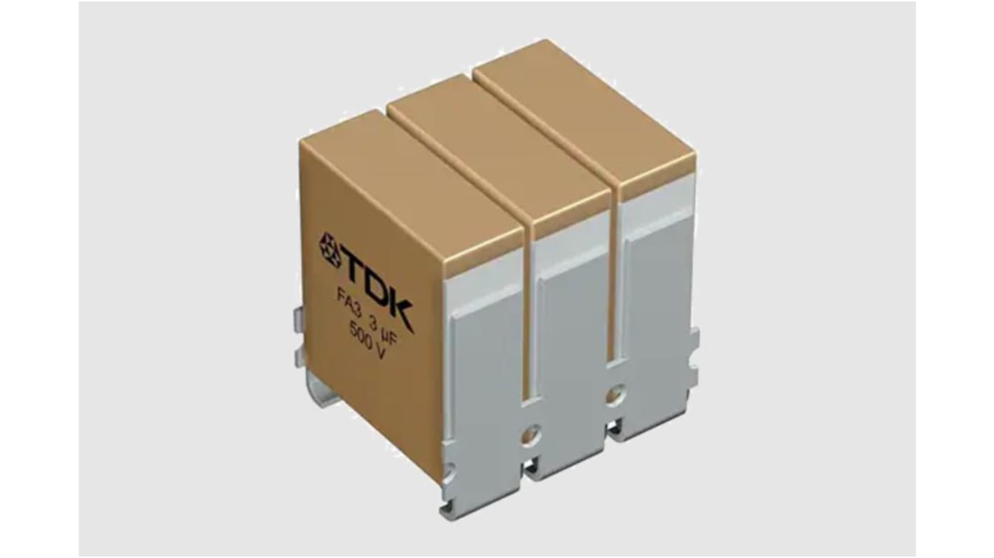 EPCOS 2μF MLCC, 500V dc V, ±20% , SMD