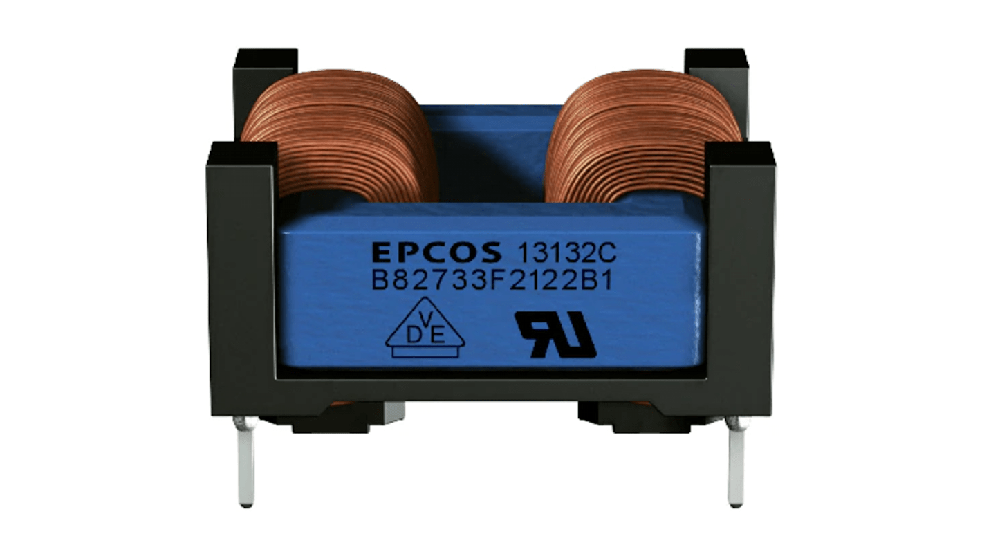 EPCOS 共模电感, 10 mH, 0.188 Ω, B82733F系列