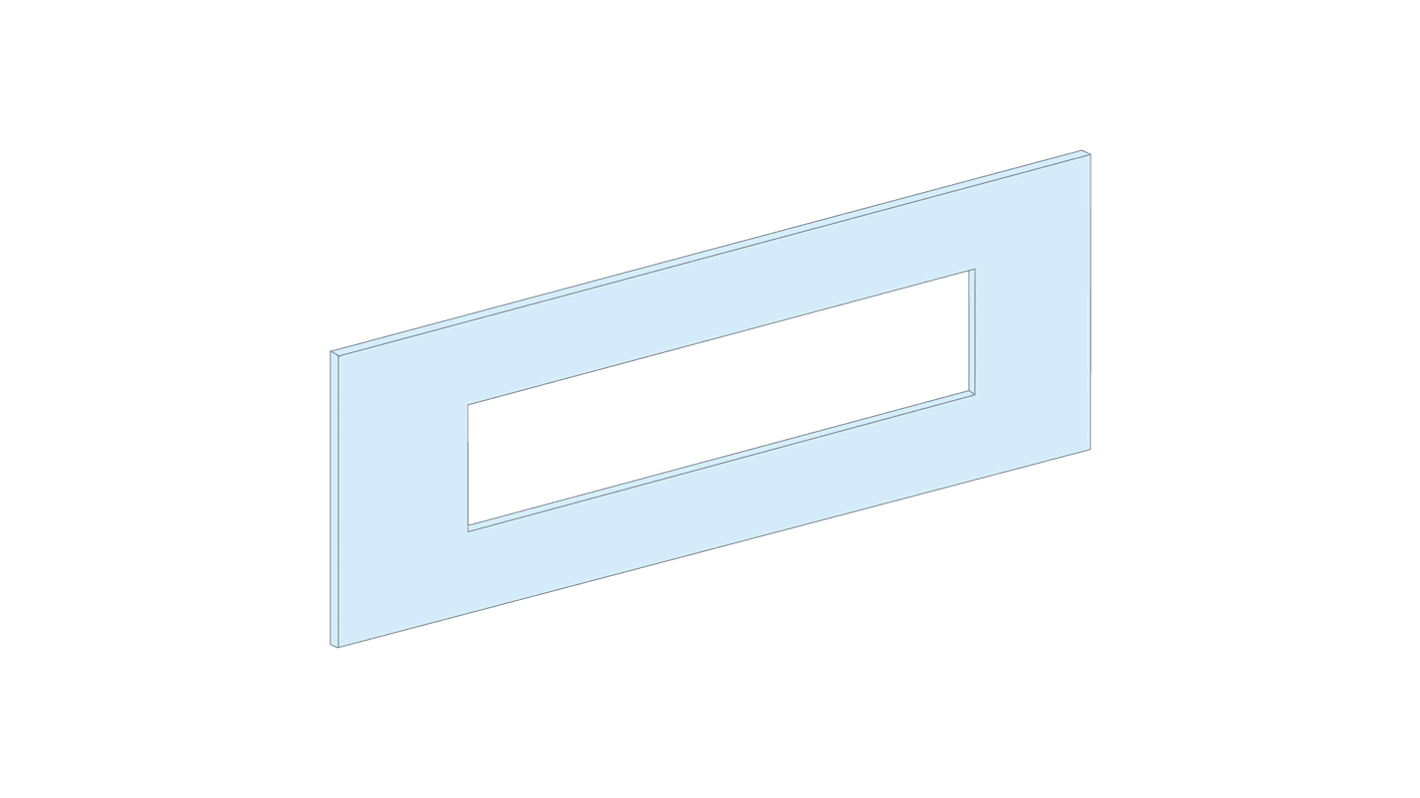 Schneider Electric Steel Front Plate, 250mm H, 500mm W for Use with CVS250 Series, NSX250