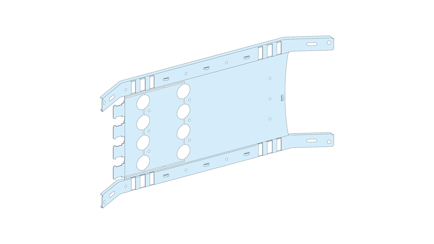 Platine de montage Schneider Electric pour CVS400, série CVS630, NSX400, NSX630, en Acier