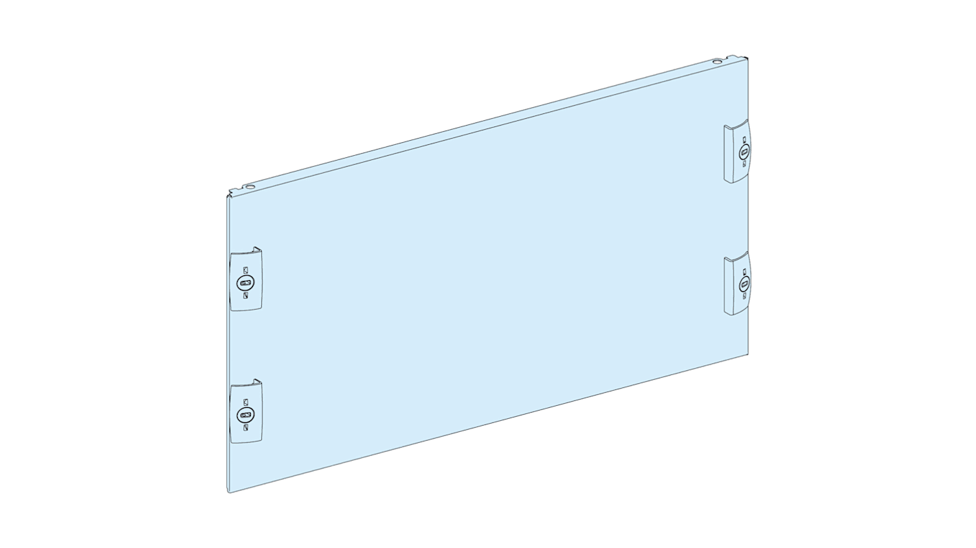 Schneider Electric Stahl Frontplatte, 500mm