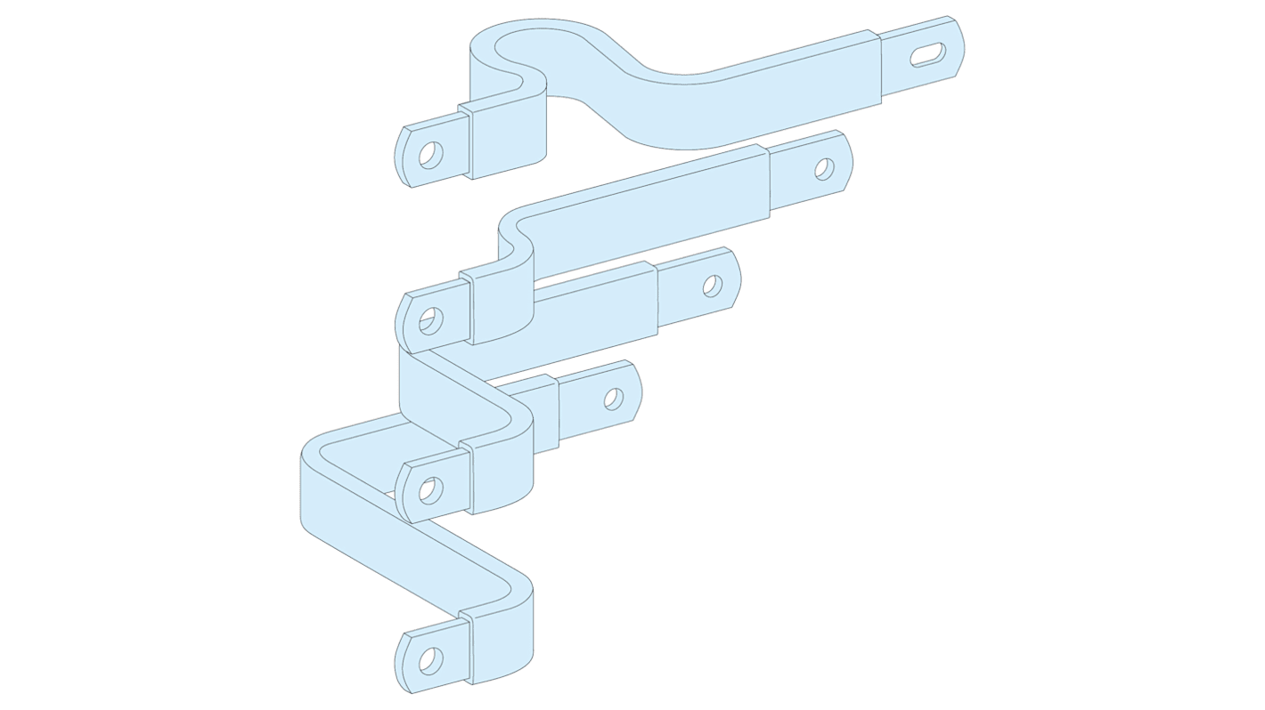 Schneider Electric Linergy Fixing Bracket for use with NSX250 Series Circuit Breaker