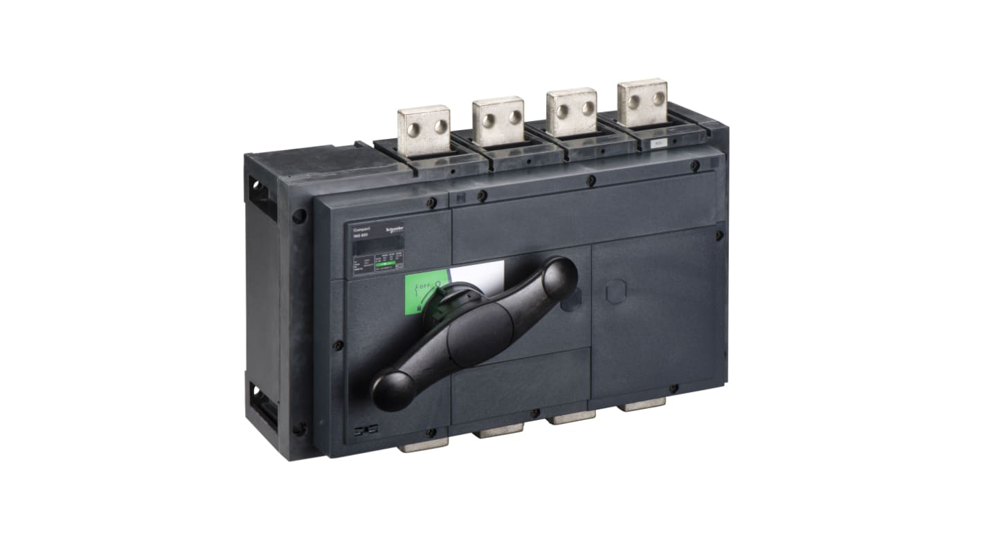 Schneider Electric 4 Pole Isolator Switch - 800A Maximum Current