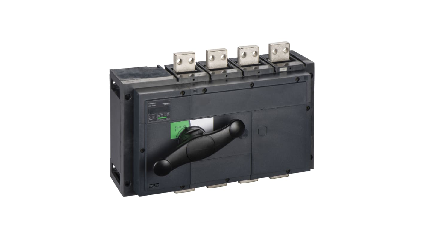 Schneider Electric 4 Pole Isolator Switch - 1000A Maximum Current