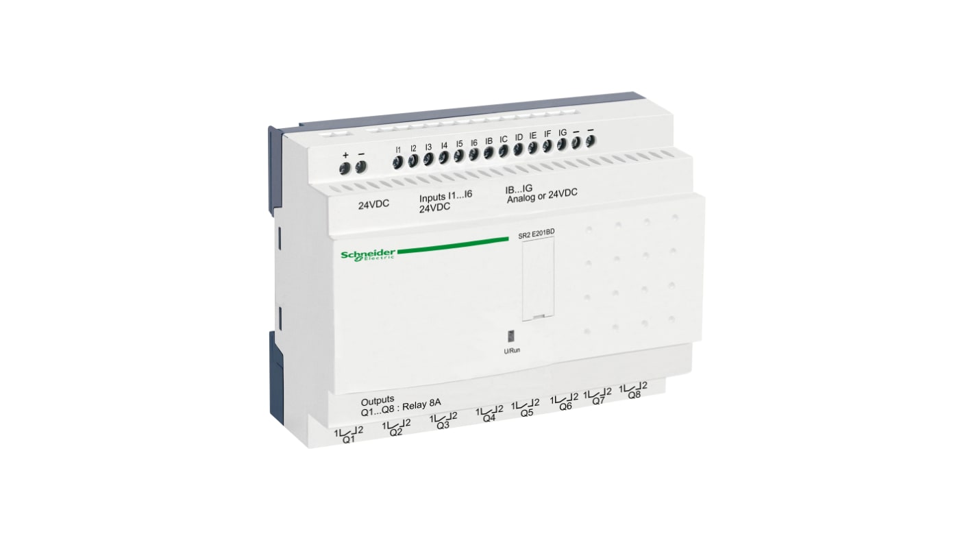 Rs-Online Modulo logico Schneider Electric Zelio Logic ingressi: 12 uscite: 8 24 V CC
