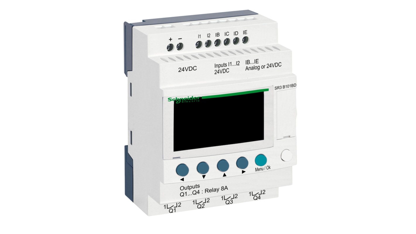 Rs-Online Modulo logico Schneider Electric Zelio Logic ingressi: 6 uscite: 4 24 V CC